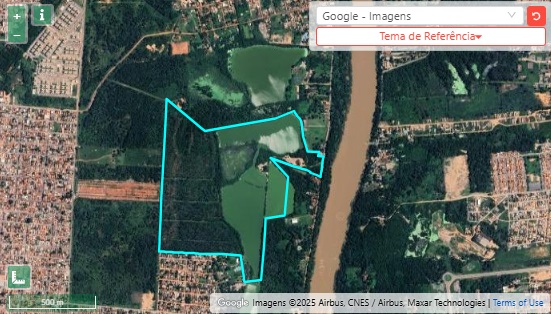 001 - terrenos / imóvel com 56,97 hectares - al. julio muller, pq do lago,várzea grande